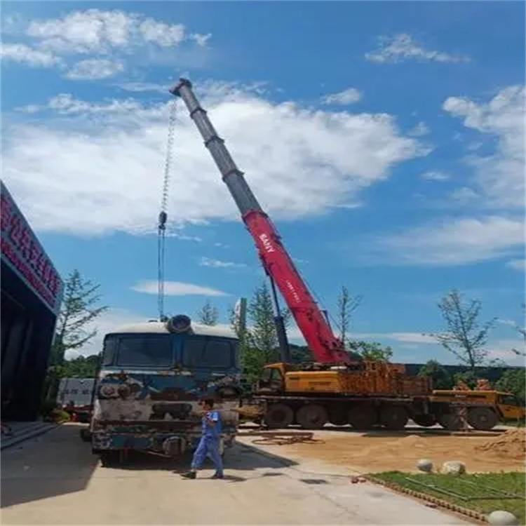 麻城吊车出租｜16吨汽车吊｜工地吊装/设备吊运｜灵活调度_专业团队