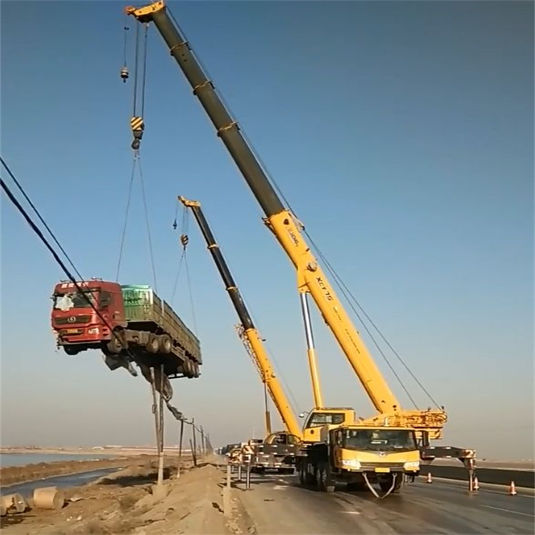 麻城吊车怎么吊货车